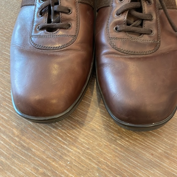 Prada Brown Leather Sneaker US 12 - Picture 4 of 8